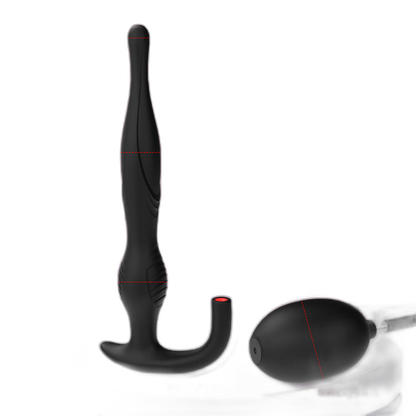 Slim Beast - 9.4 Inch Inflatable Silicone Anal Plug