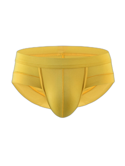 4 Pack Men's Solid Breathable Anti-Pinch Briefs