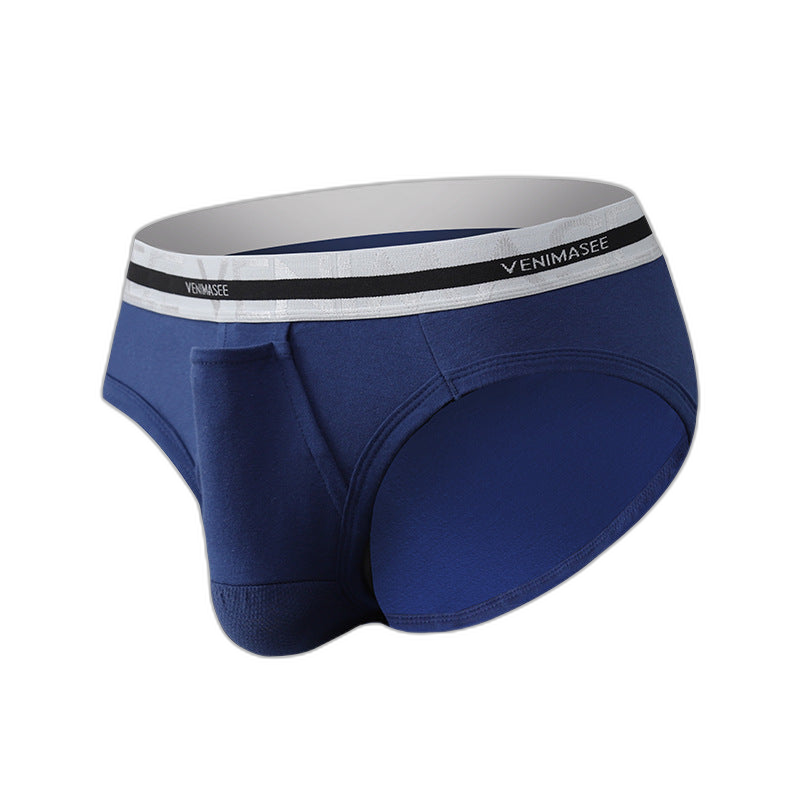 Men's Cotton Ball Pouch Separate Briefs