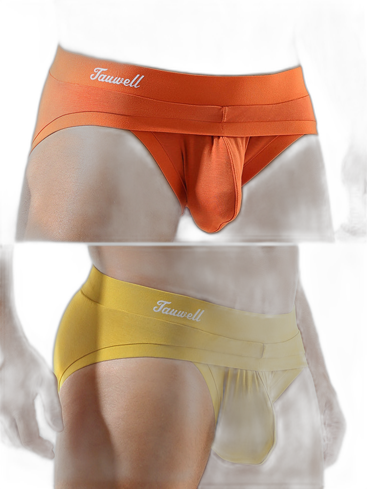2-pack Men's Sexy U-shaped Pouch Briefs