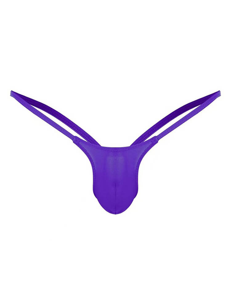 Men's Solid-Color Sexy Thin Jockstrap