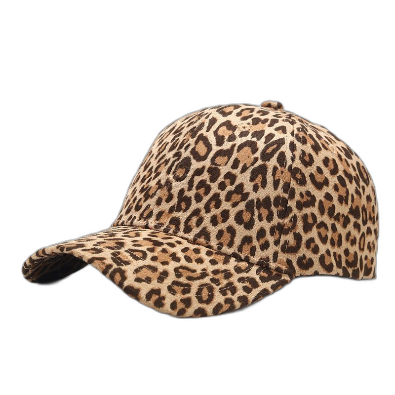 Adjustable Leopard Print Cap