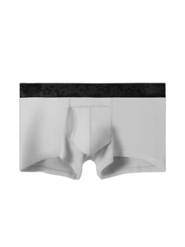 4 Pack Men’s Support Pouch Trunks With Functional Fly