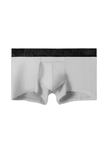 4 Pack Men’s Support Pouch Trunks With Functional Fly