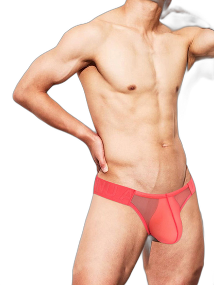 2 Pack Ultra-Thin Men's Breathable Semi-Transparent Sexy Bikini
