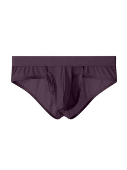 3 Pack Men's Fly Opening Supportive Pouch Stretch Premium Briefs