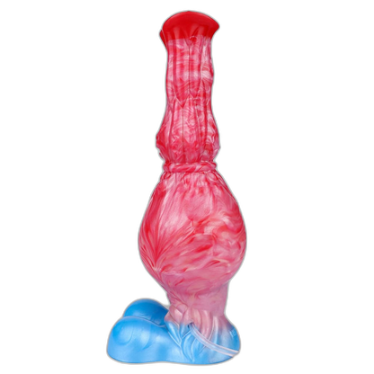 Molten - 10 Inch Inflatable Squirting Knot Dildo - Fantasy Dildo