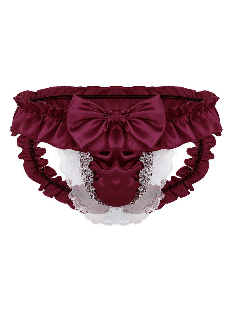 Men's Lace T Panty Thong