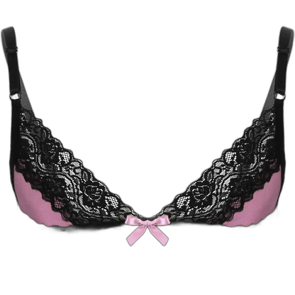 Floral Lace Queer Bralette