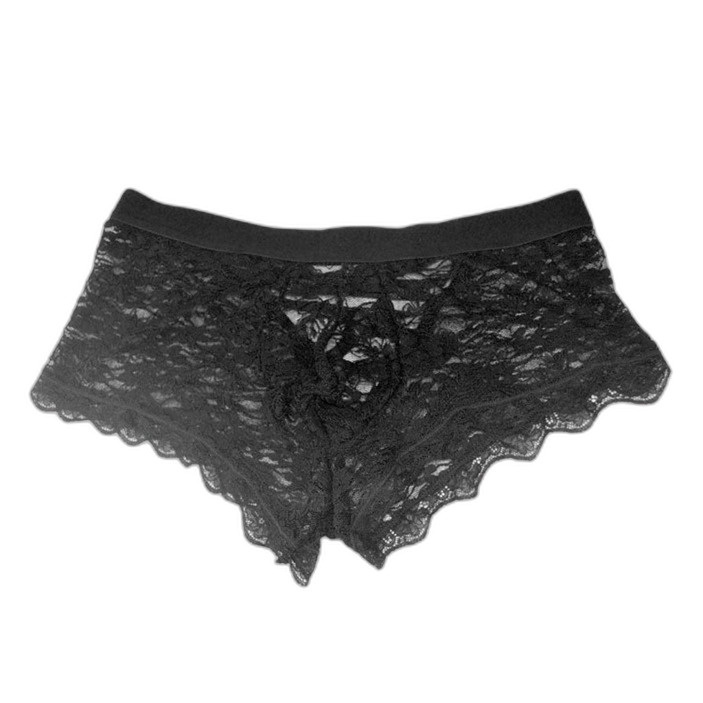 Sexy Men's Lace Back Panties