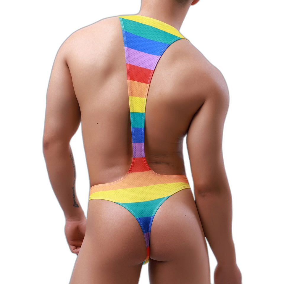 Irresistible Gay Minimalist Wrestling Leotard