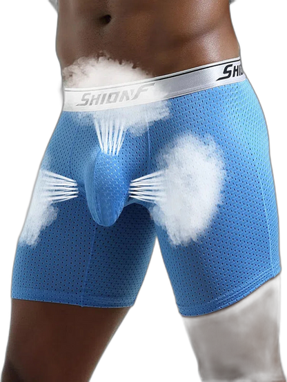 2 Pack Men’s Mesh Separate Pouch Boxers Briefs