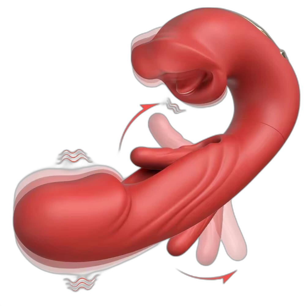 Ivy - 3-in-1 Vibrator for G-Spot, Clitoral & Anal Pleasure