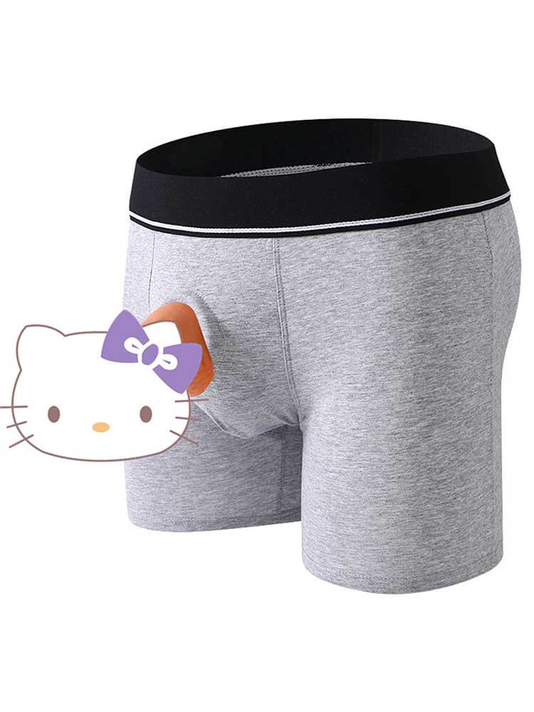 Men's Gun Bullet Separation Silicone Ring Trunks