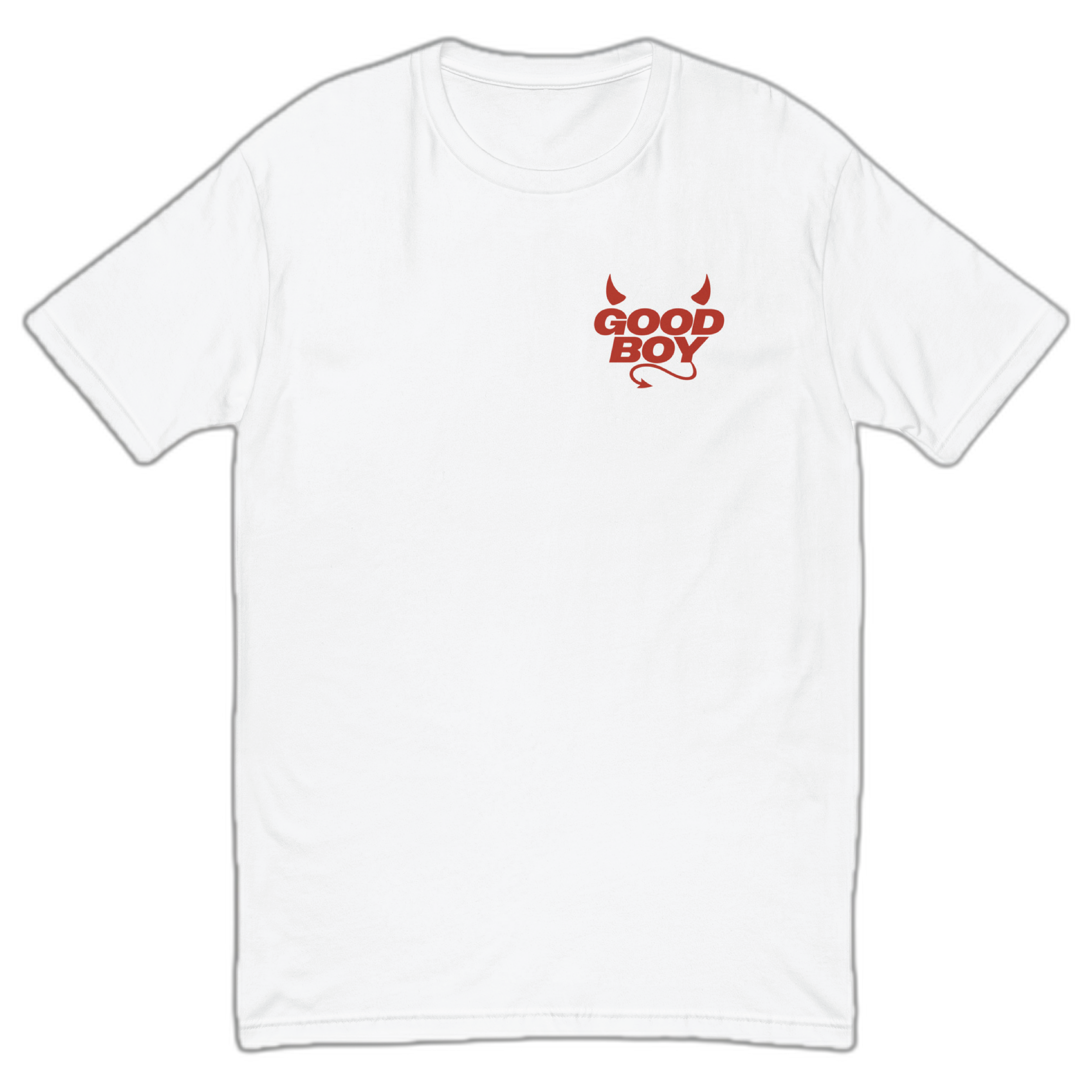 Good Boy Devil Fitted T-Shirt