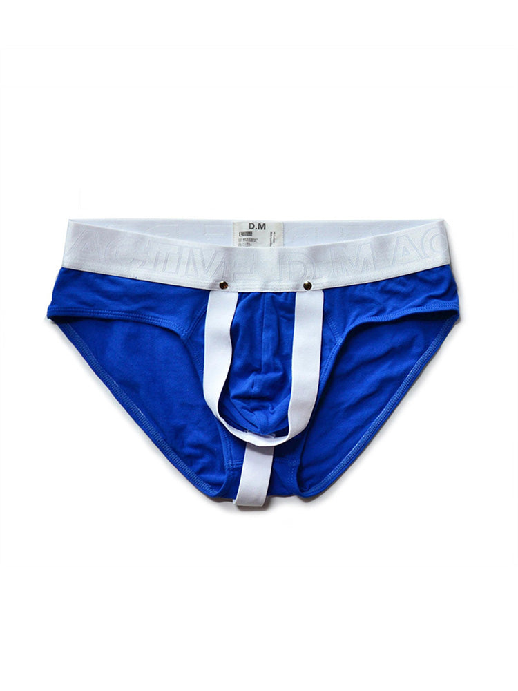 D.M Simple Cotton Suspender Briefs