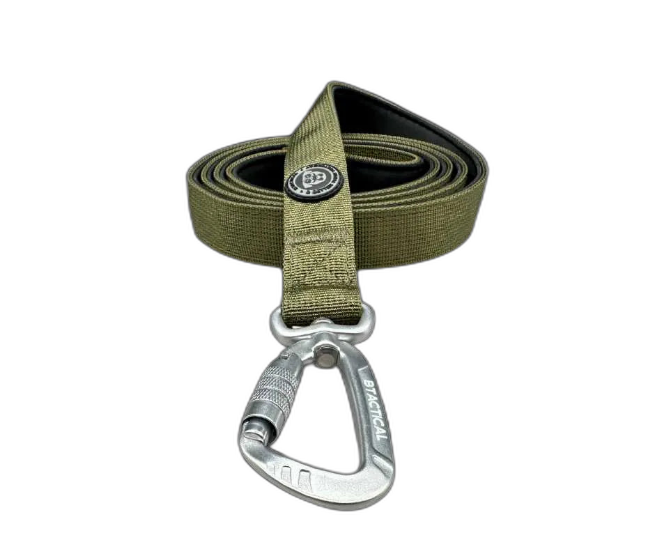 Tactical Carabiner Clip Lead Green