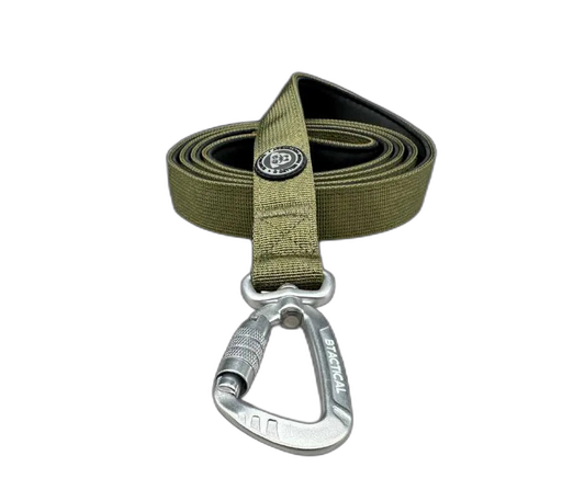 Tactical Carabiner Clip Lead Green