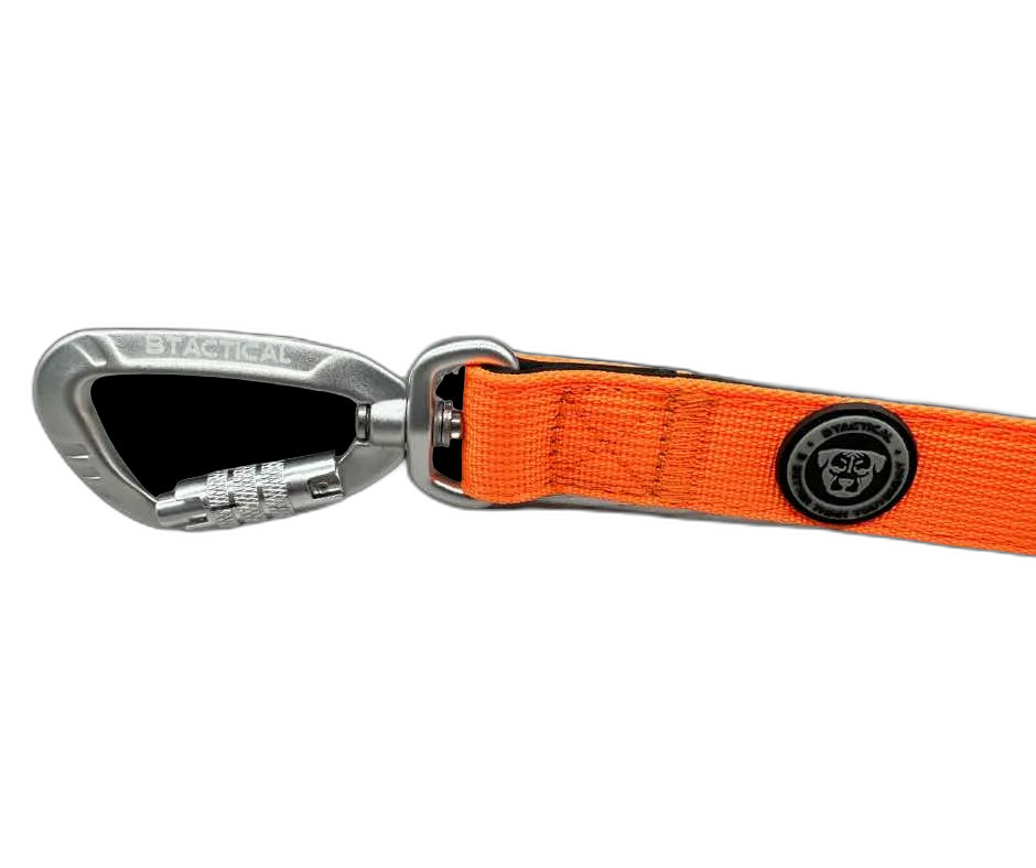 Tactical Carabiner Clip Lead Orange
