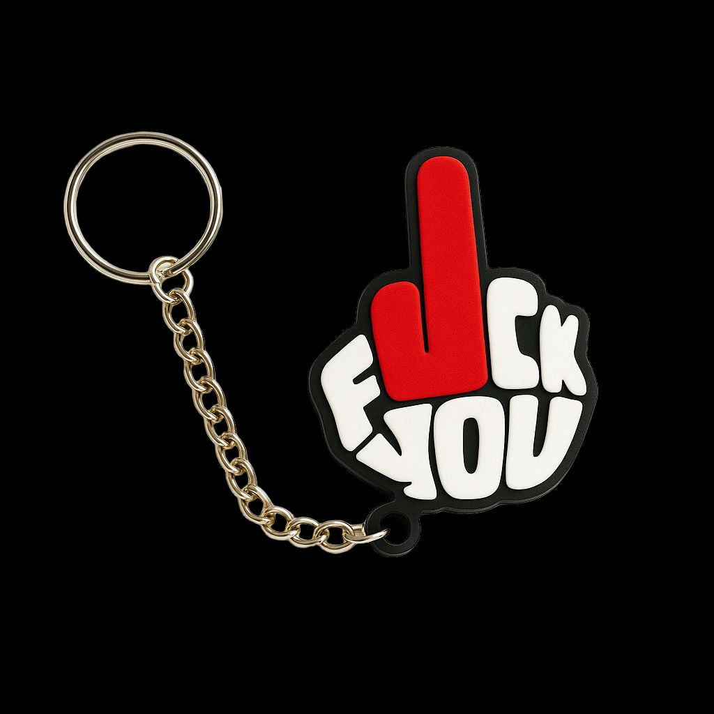 FUCK YOU | Keychains | 3D Printed image 0