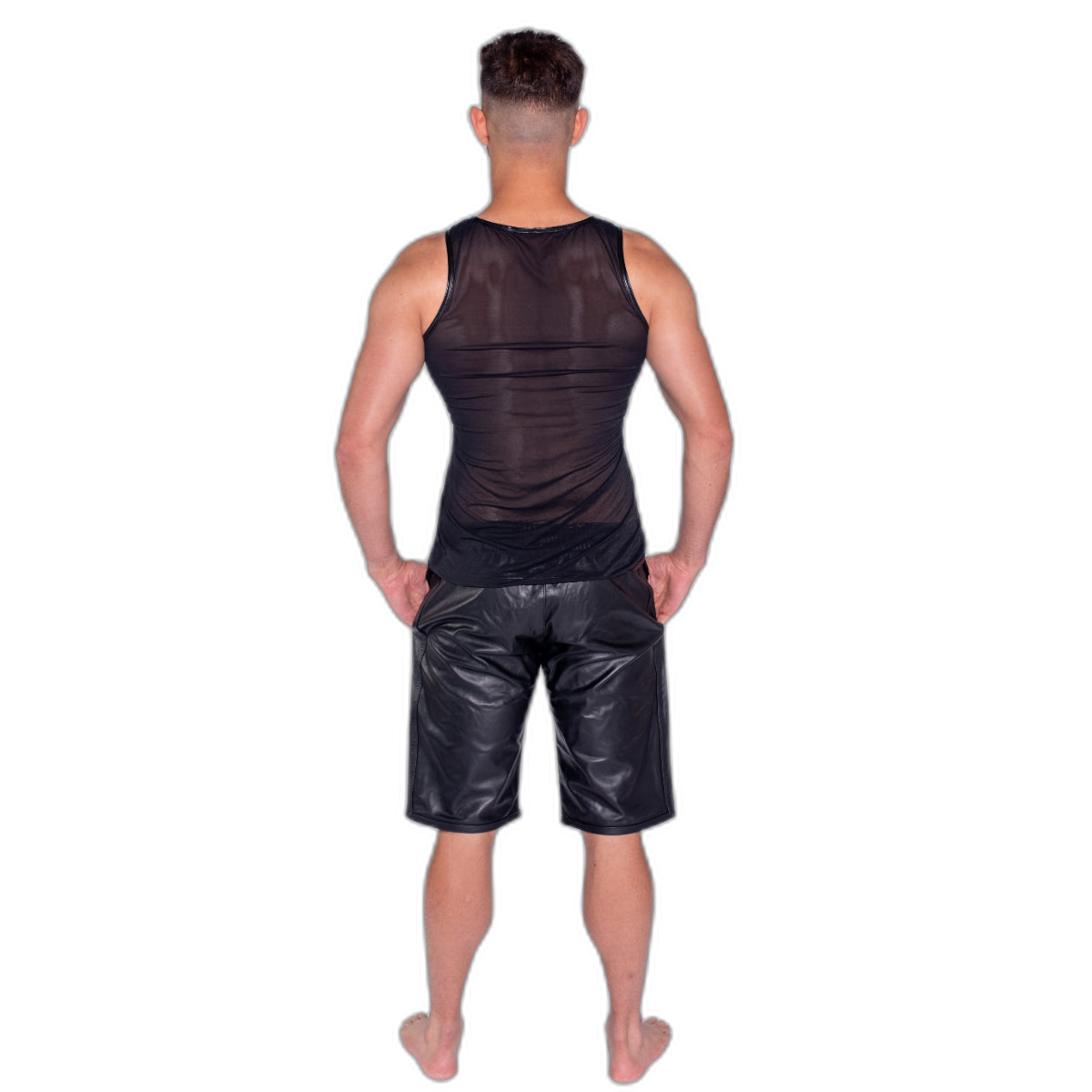 Prowler RED Mesh Vest Black