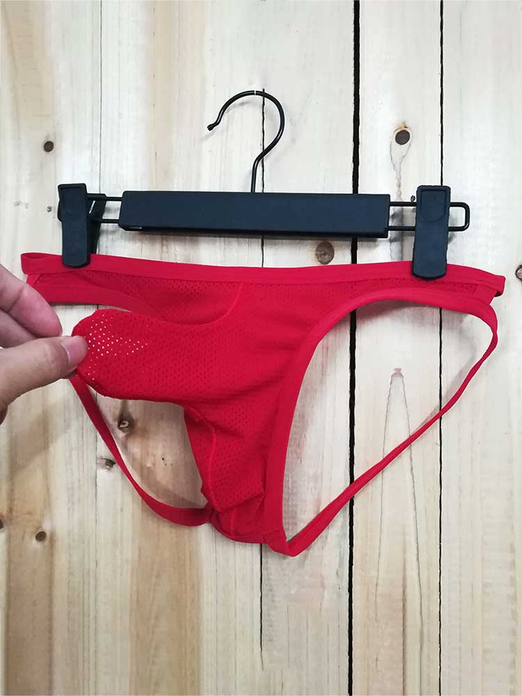 Men's Mesh Breathable Elephant Nose Jockstrap
