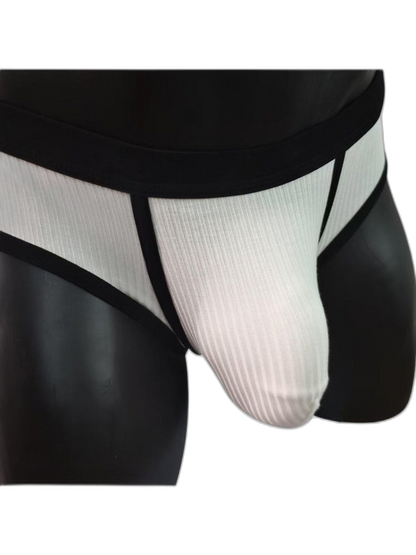 3 Pack Men's Seamless Comfort Large Supportive Pouch Sexy Low-Rise Briefs