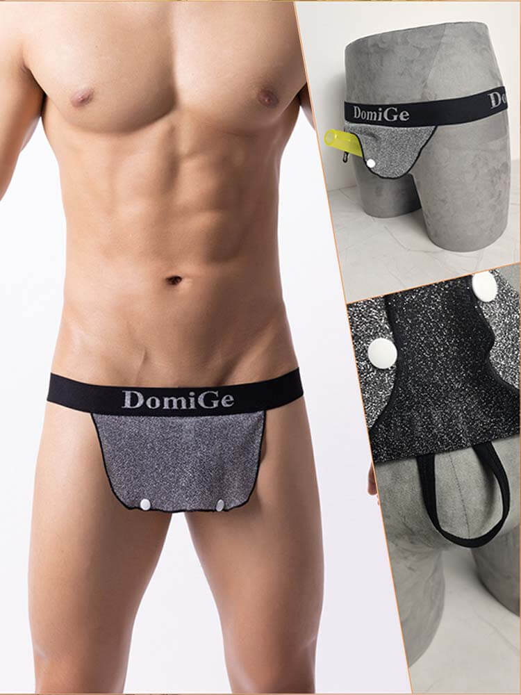 Men's Curtain Style Sexy Hang Ring Thong