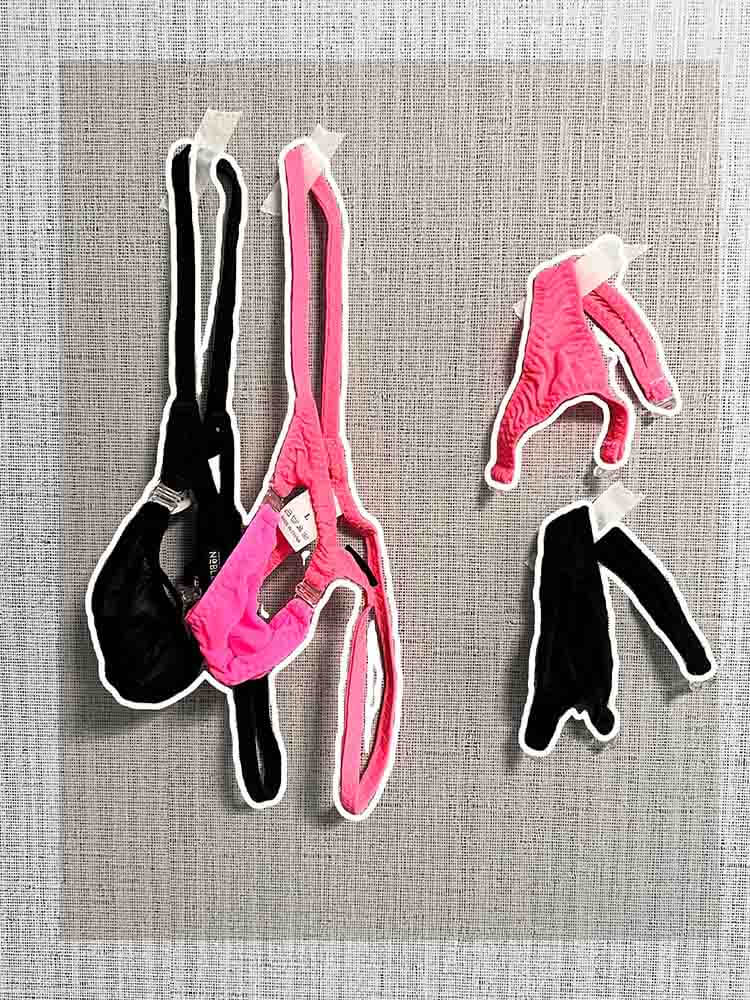 Men's Sexy Hollow Thin Strap Interchangeable Thong