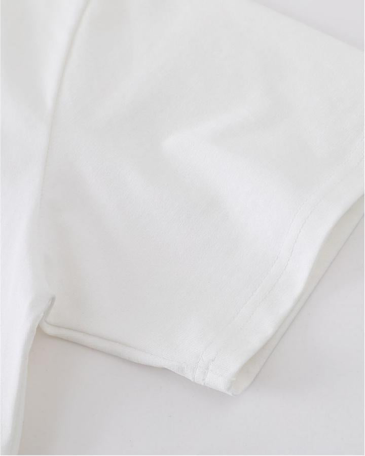 KIIKIO High Street Distressed Graphic Collared Tee