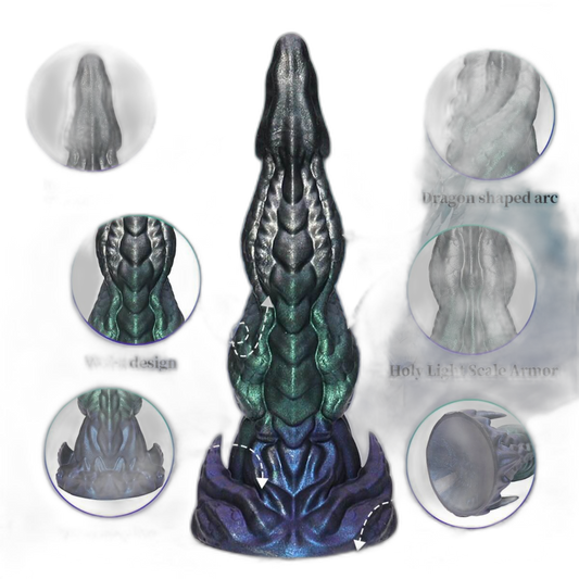 Drakefang - 8.5 Inch Dragon Dildo – Fantasy Silicone Dildo