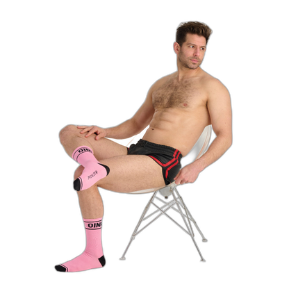 Prowler RED Oink Socks Pink Black