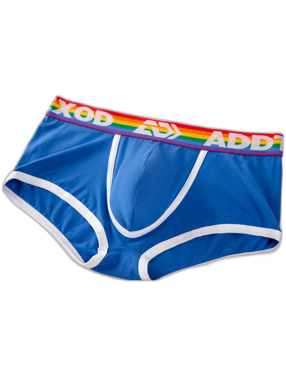 2 Pack Men’s Large Pouch Rainbow Trunks