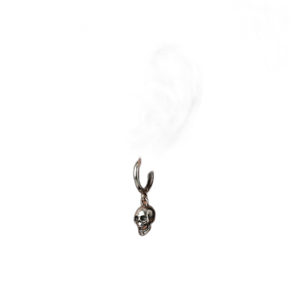 Death Hoop Earrings