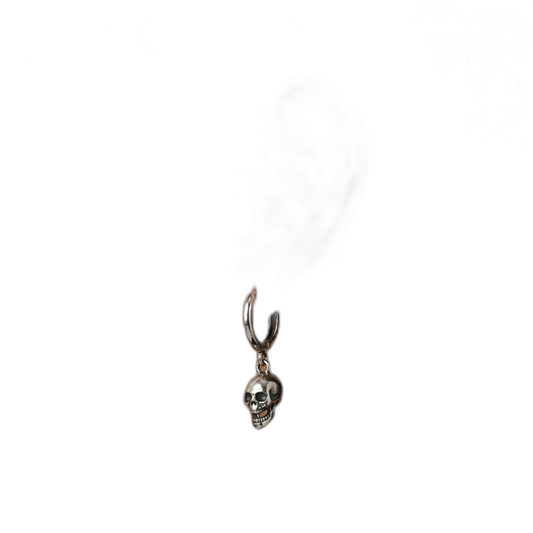 Death Hoop Earrings