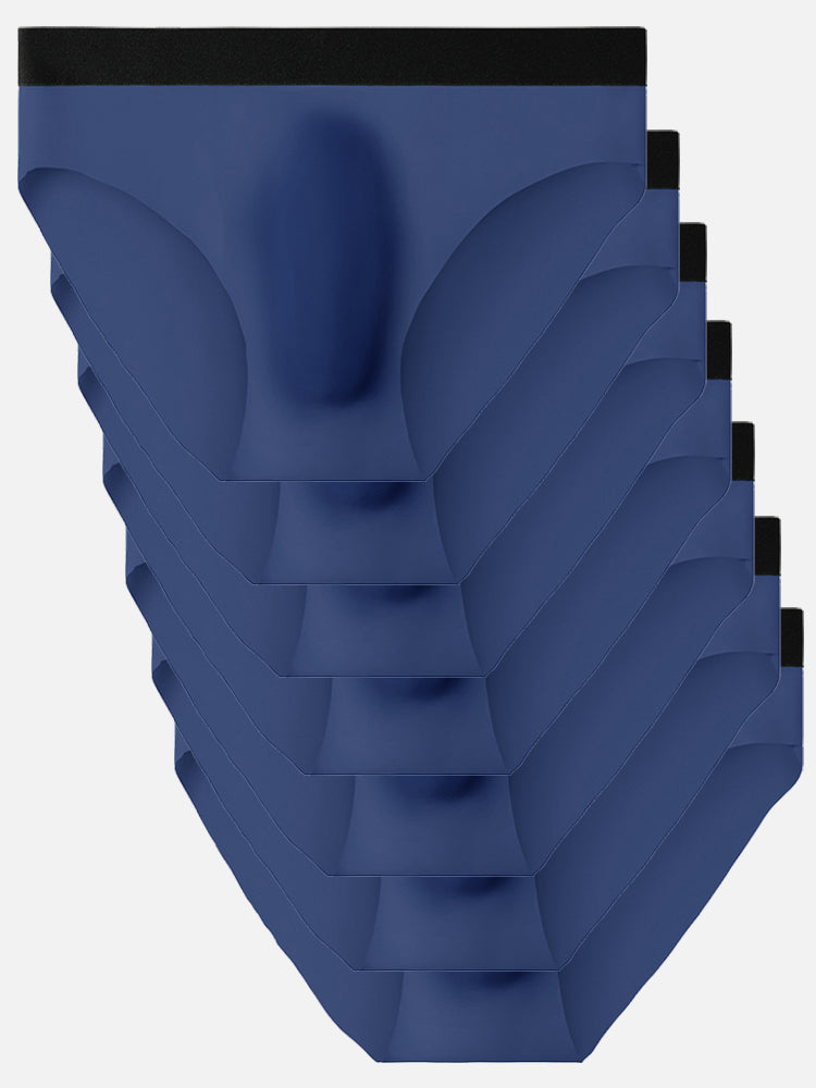 7 Pack Ball Support Seamless Men's Briefs