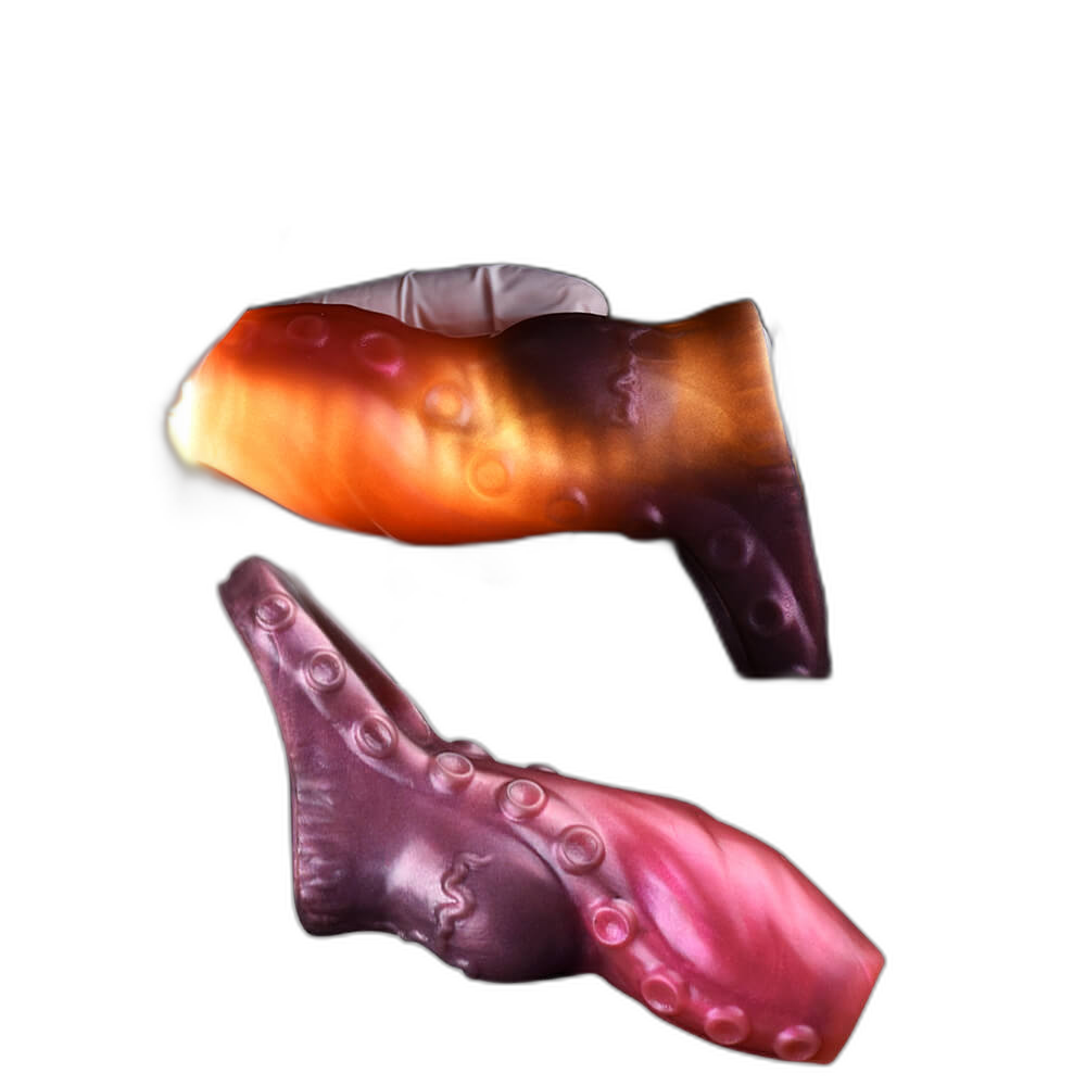 Aqua - 4-5 Inch Penis Sleeve - Hollow Cock Sleeve