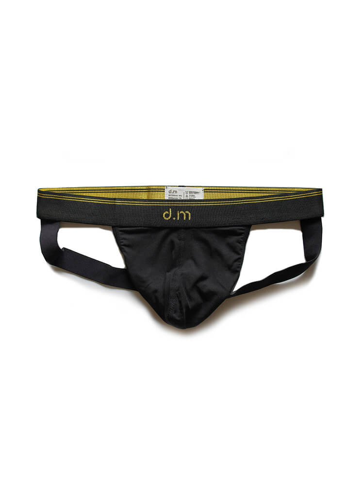 D.M Men's Sexy Low-Rise Stretch Modal Double Thong
