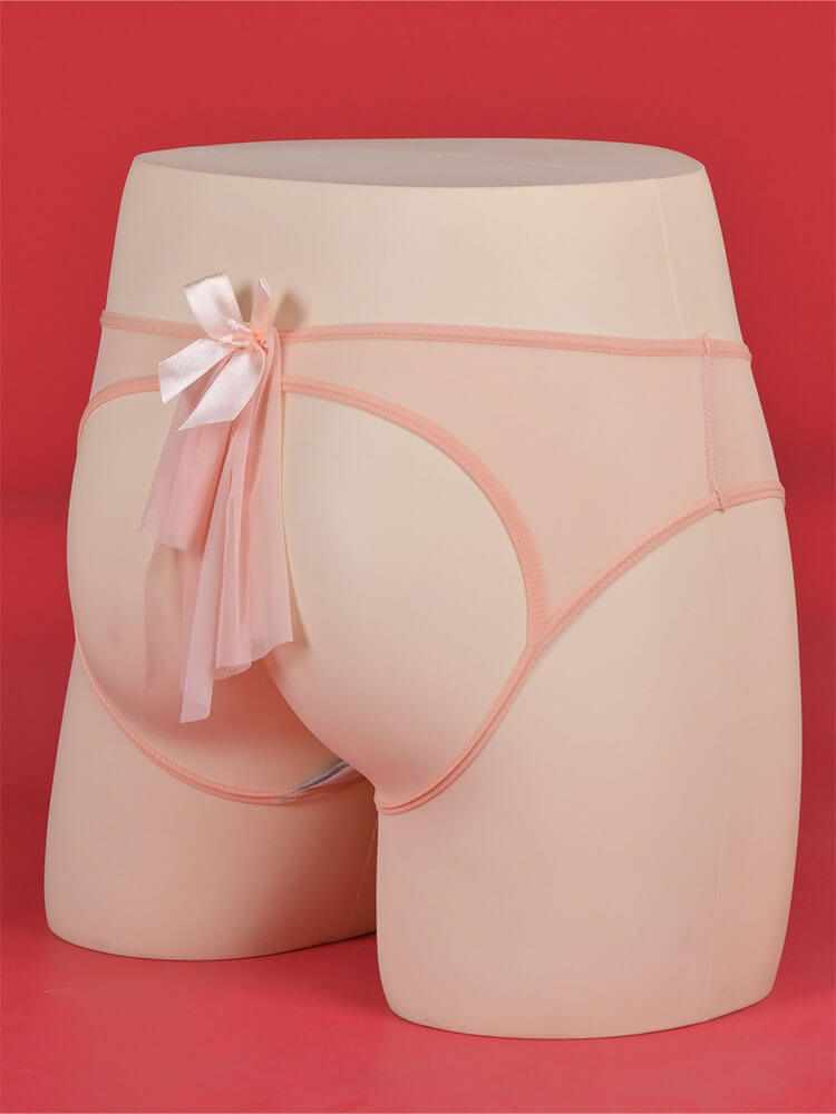 Men's Sexy Bow Japanese-Style Cut-Out Briefs