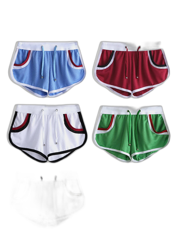 2 Pack Drawstring Leisure Men's Loose Boxer Shorts