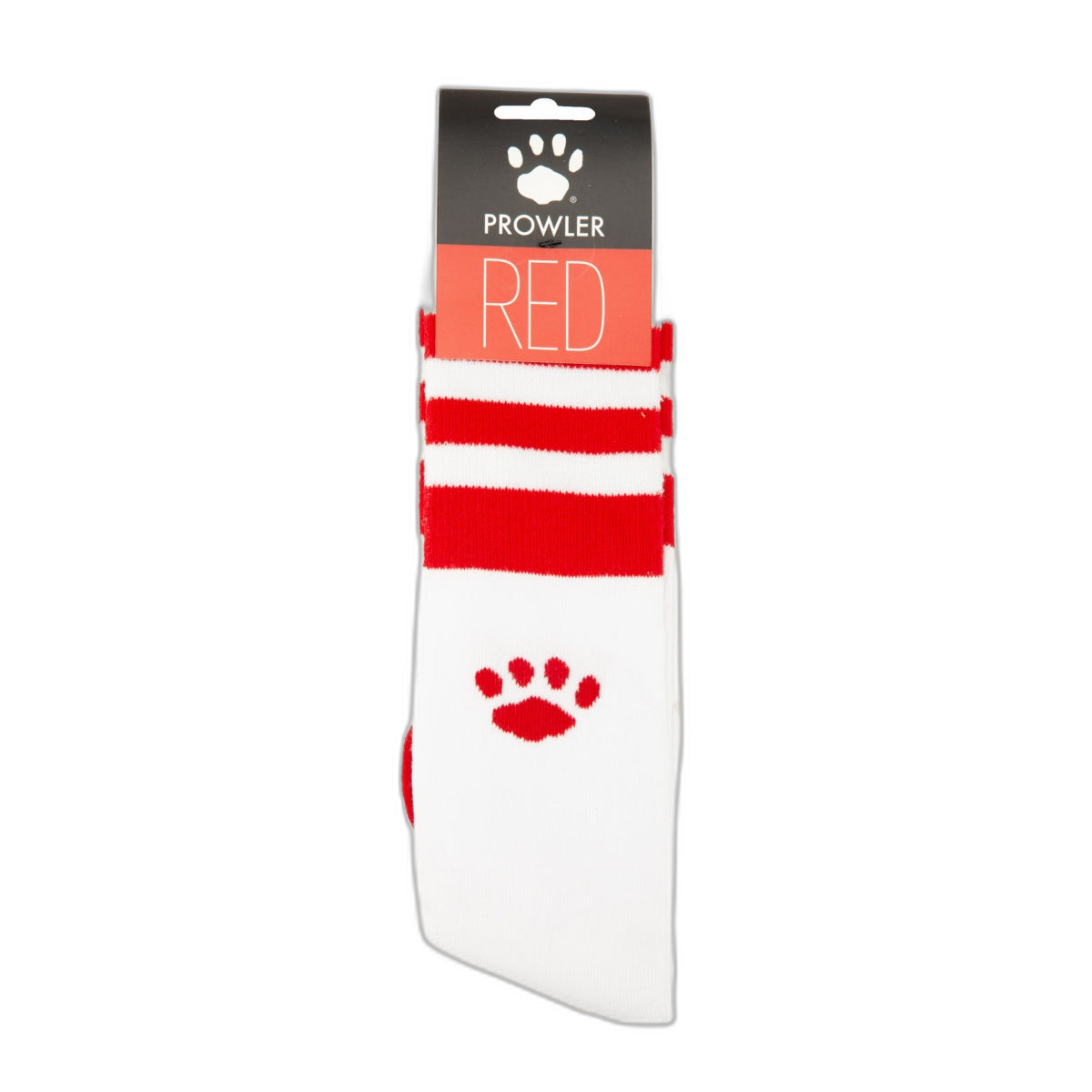 Prowler RED Football Socks White Red