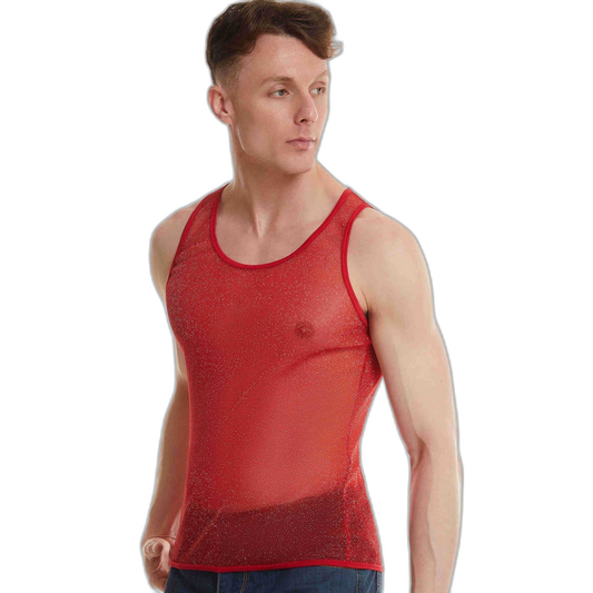 Shimmer Sheer Tank