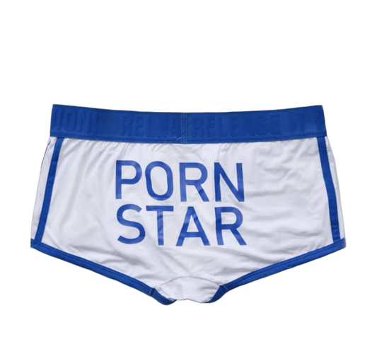 Dog & Master Porn Start Boxer Briefs Blue