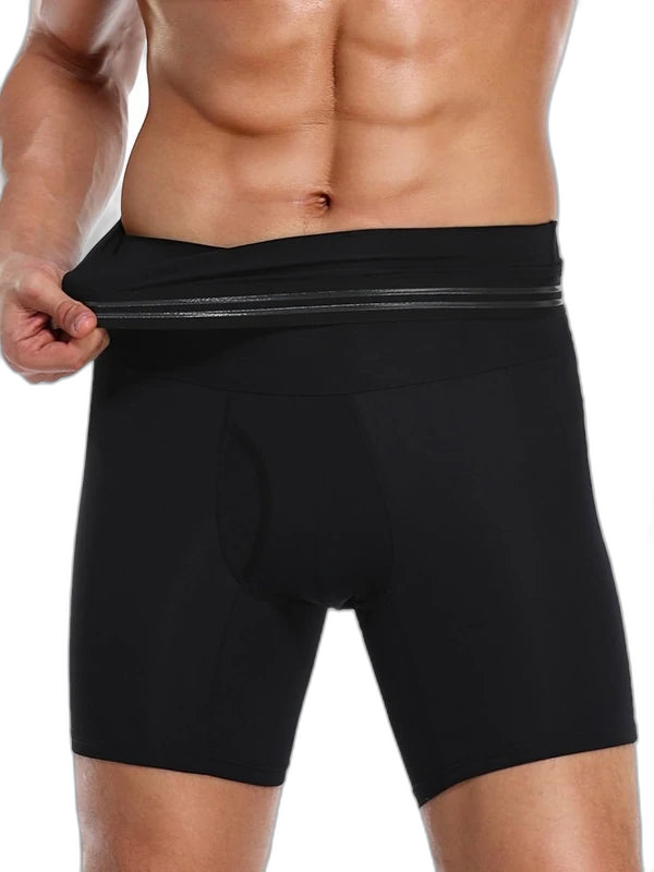 Men's Butt Lift Boxer Briefs with Fly