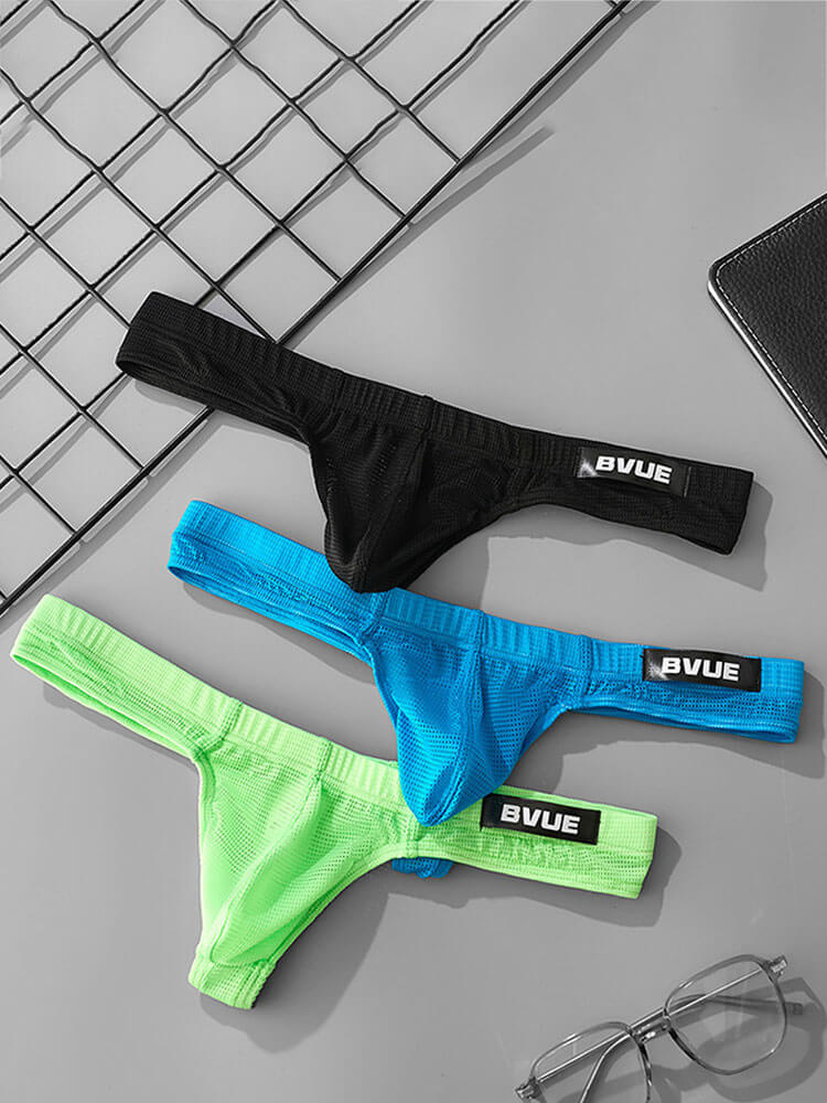 Men's Mesh U-Convex Sexy Hip-Lifting Thong