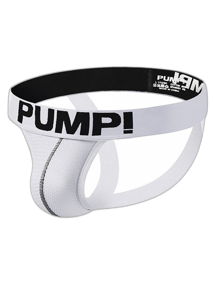 Men's Sexy Mesh Cotton Jockstraps