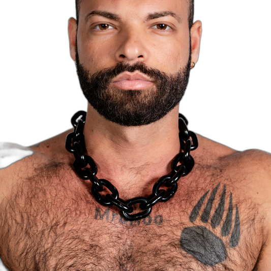 ruff GEAR Pitbull Fluid Fetish Chain 8mm Black