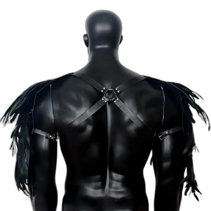 Feather Renaissance Dark Harness Costume