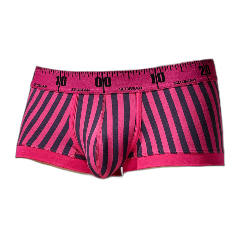 SEOBEAN Measure Up Cotton Boxer Briefs