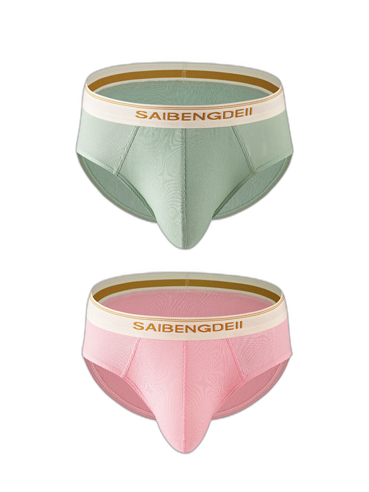 Men's Threaded Fabric U-Raised Low Rise Trunks